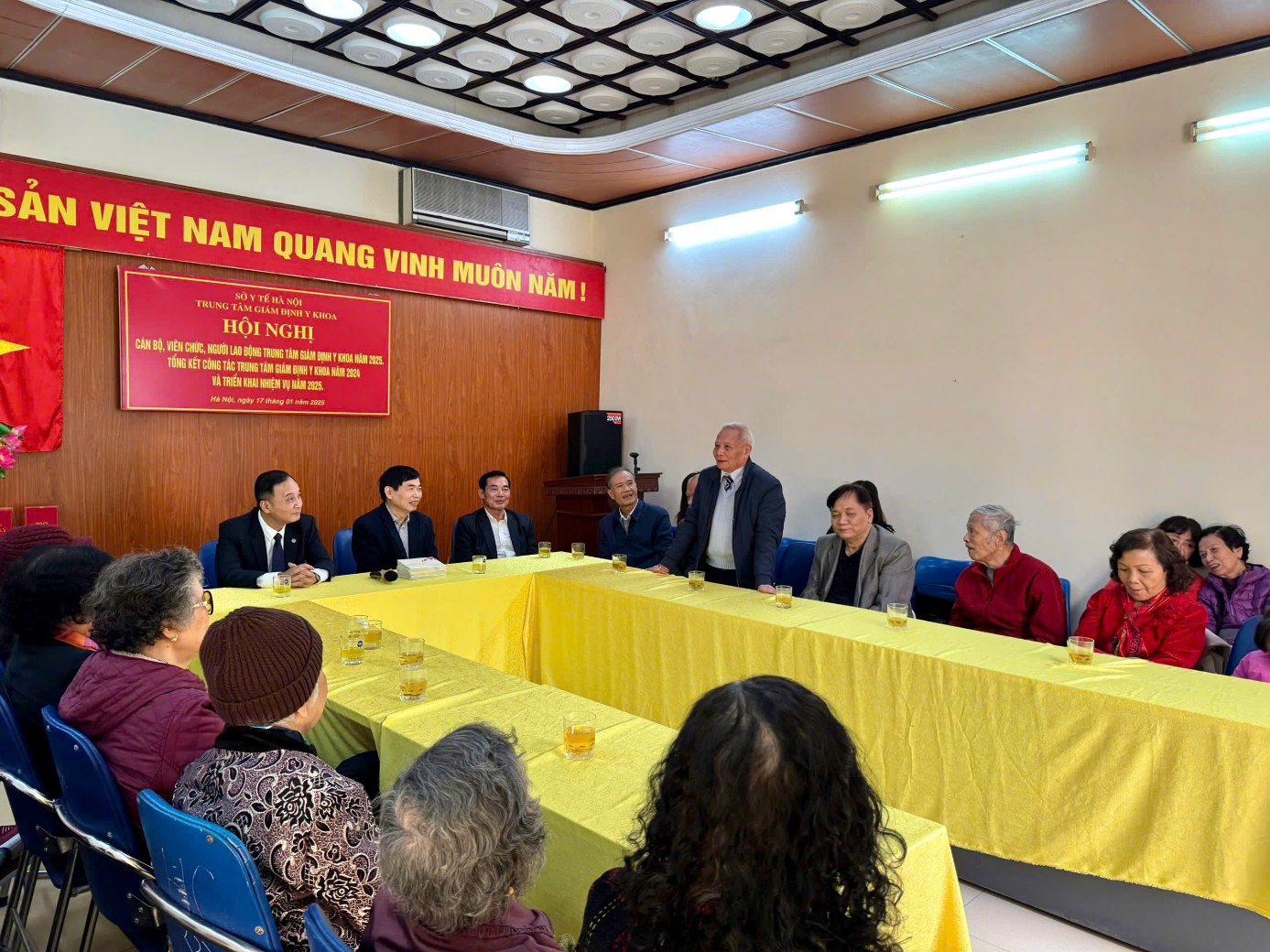 Trung tâm Giám định Y khoa Hà Nội gặp mặt, tri ân cán bộ hưu trí