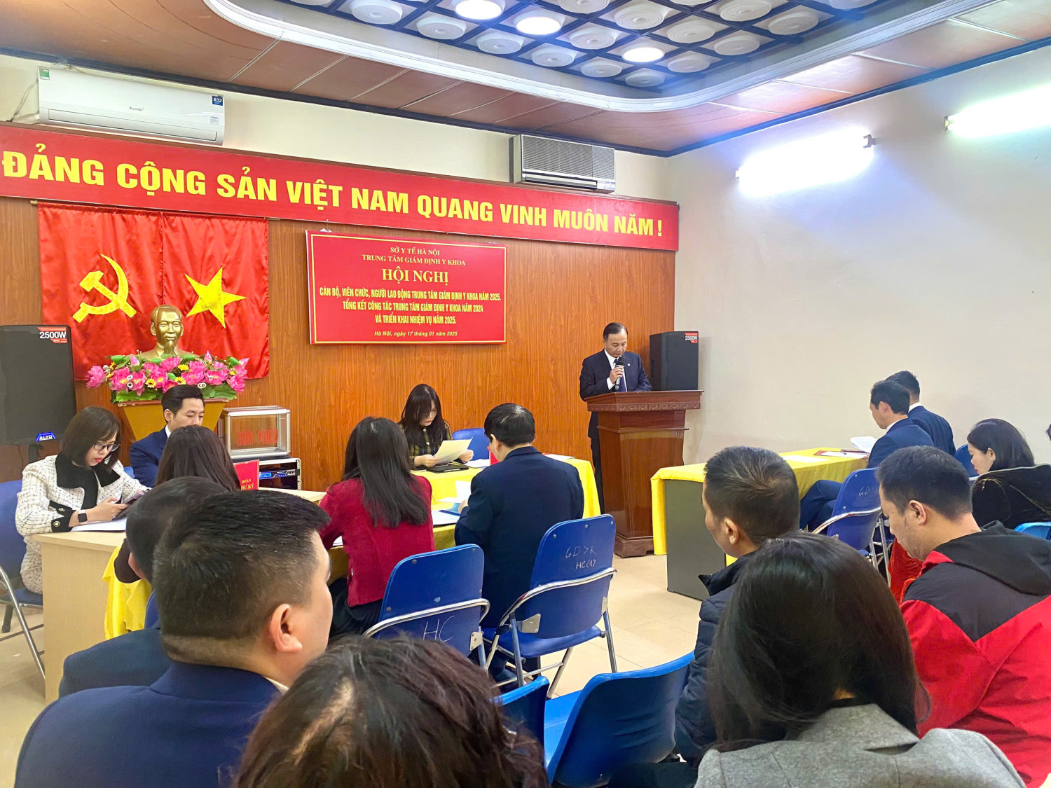 Hội nghị cán bộ, viên chức, người lao động Trung tâm Giám định Y khoa Hà Nội năm 2025