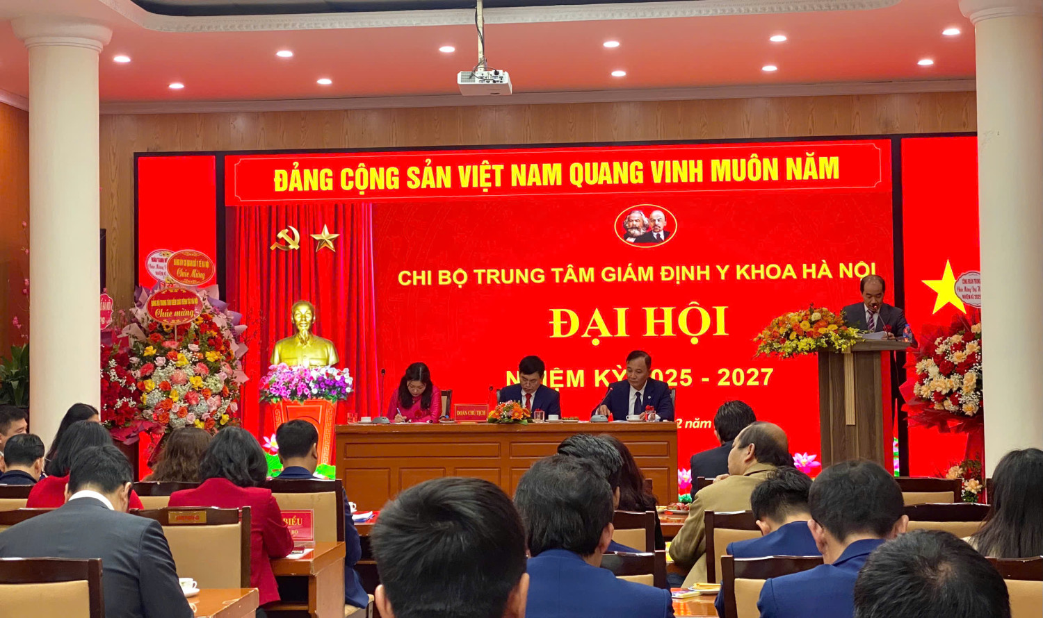 Đại hội Chi bộ Trung tâm Giám định Y khoa Hà Nội nhiệm kỳ 2025 - 2027