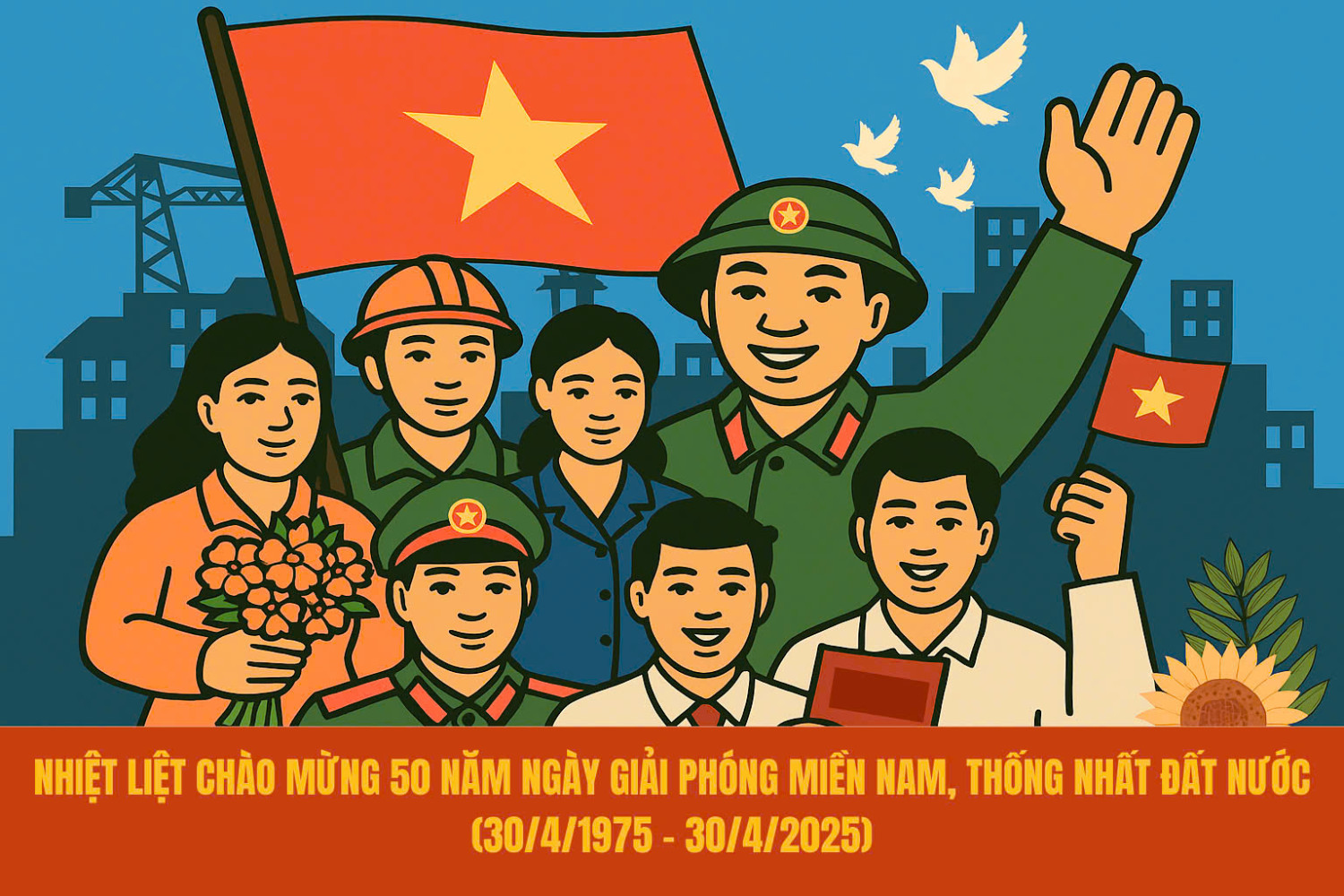 KỶ NIỆM 50 NĂM NGÀY GIẢI PHÓNG MIỀN NAM (30/4/1975 – 30/4/2025)